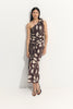 FALDA ADRIELLE BATIK CHOCOLATE