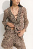 BARINIA ETHNIC BROWN BLOUSE
