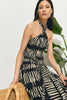 VESTIDO MEDITARA PINCELADAS CRUDAS