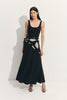 OLIVARA PLAIN BLACK DRESS