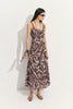 VESTIDO OLIVARA ZEBRA MARRÓN
