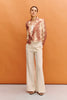 LEANDRA WATER ROSE BOLERO JACKET