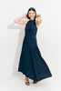 VESTIDO QUISIANA LISO AZUL