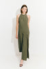 VESTIDO QUISIANA LISO VERDE