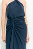 PIA PLAIN BLUE SKIRT
