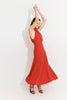 FALDA VITTO LISO ROJO