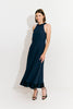 VESTIDO TIBERIO LISO AZUL