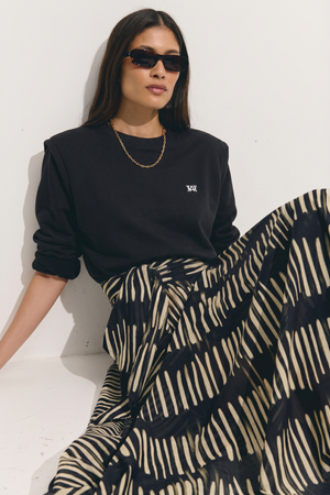 ANAGRAM BLACK SWEATSHIRT