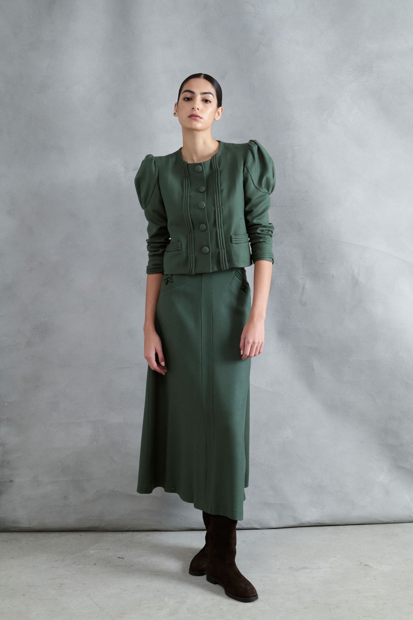 CHAQUETA FUEGO VERDE