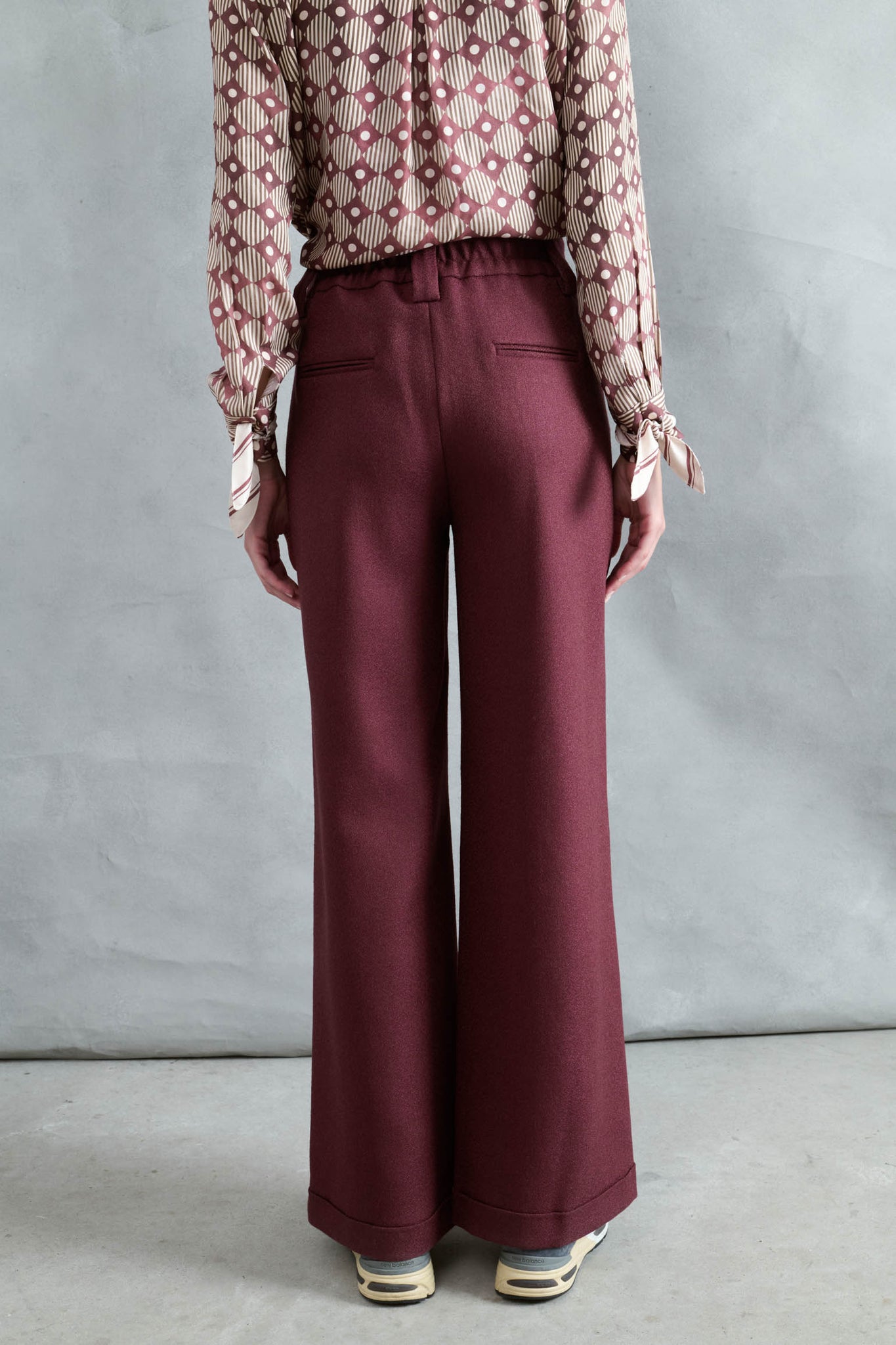 PANTALÓN BACHE GUINDA