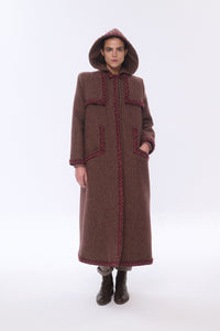 GARNET SPIKE THRUSH COAT