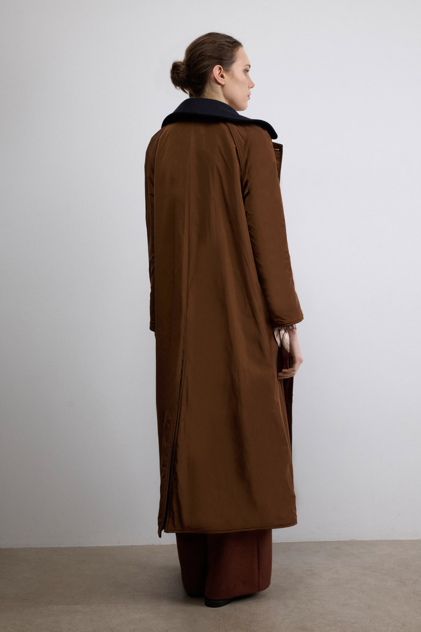 ABRIGO OSLO ESPIGA AZUL MARINO