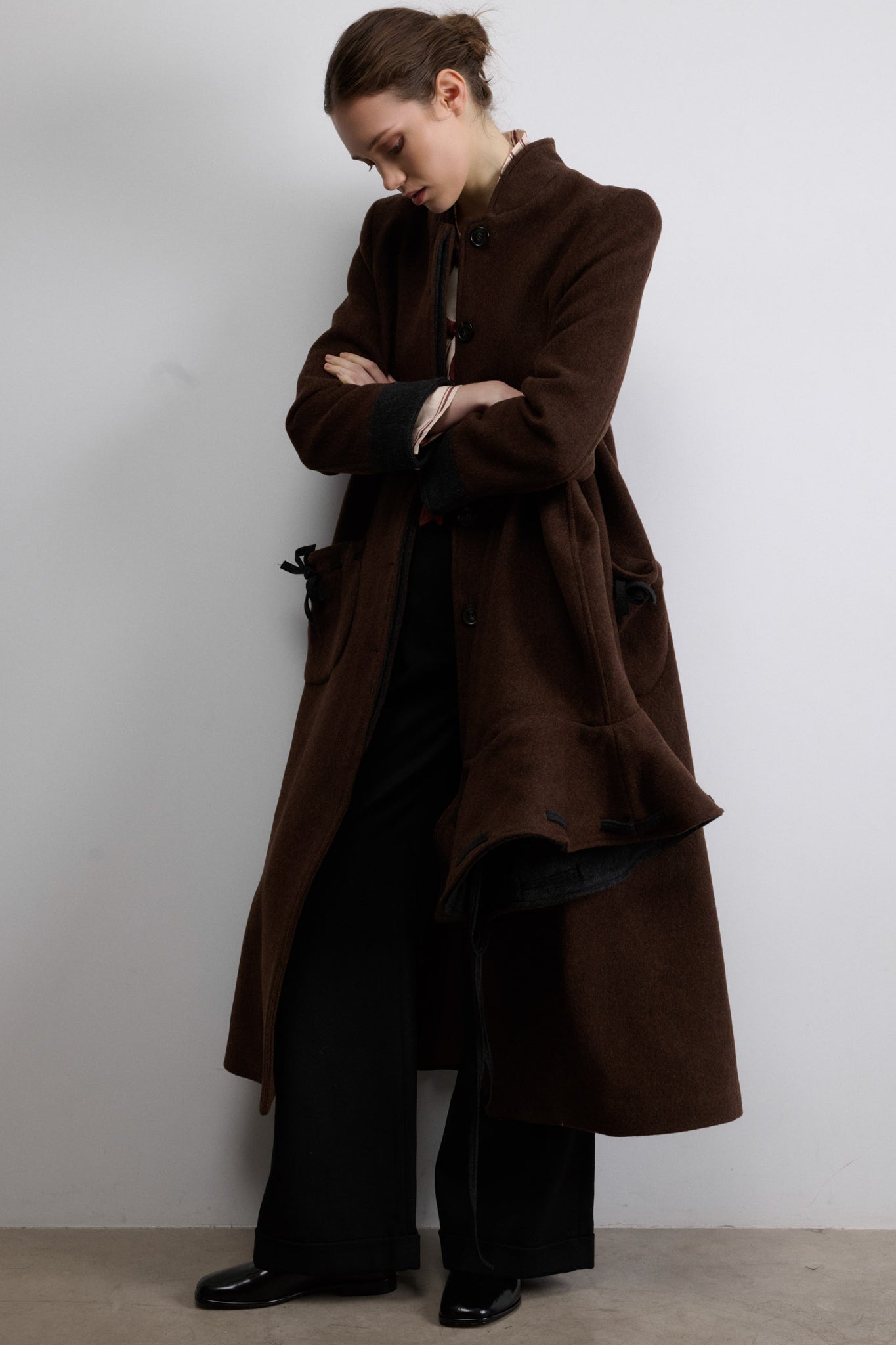 ABRIGO MOSCÚ MARRÓN