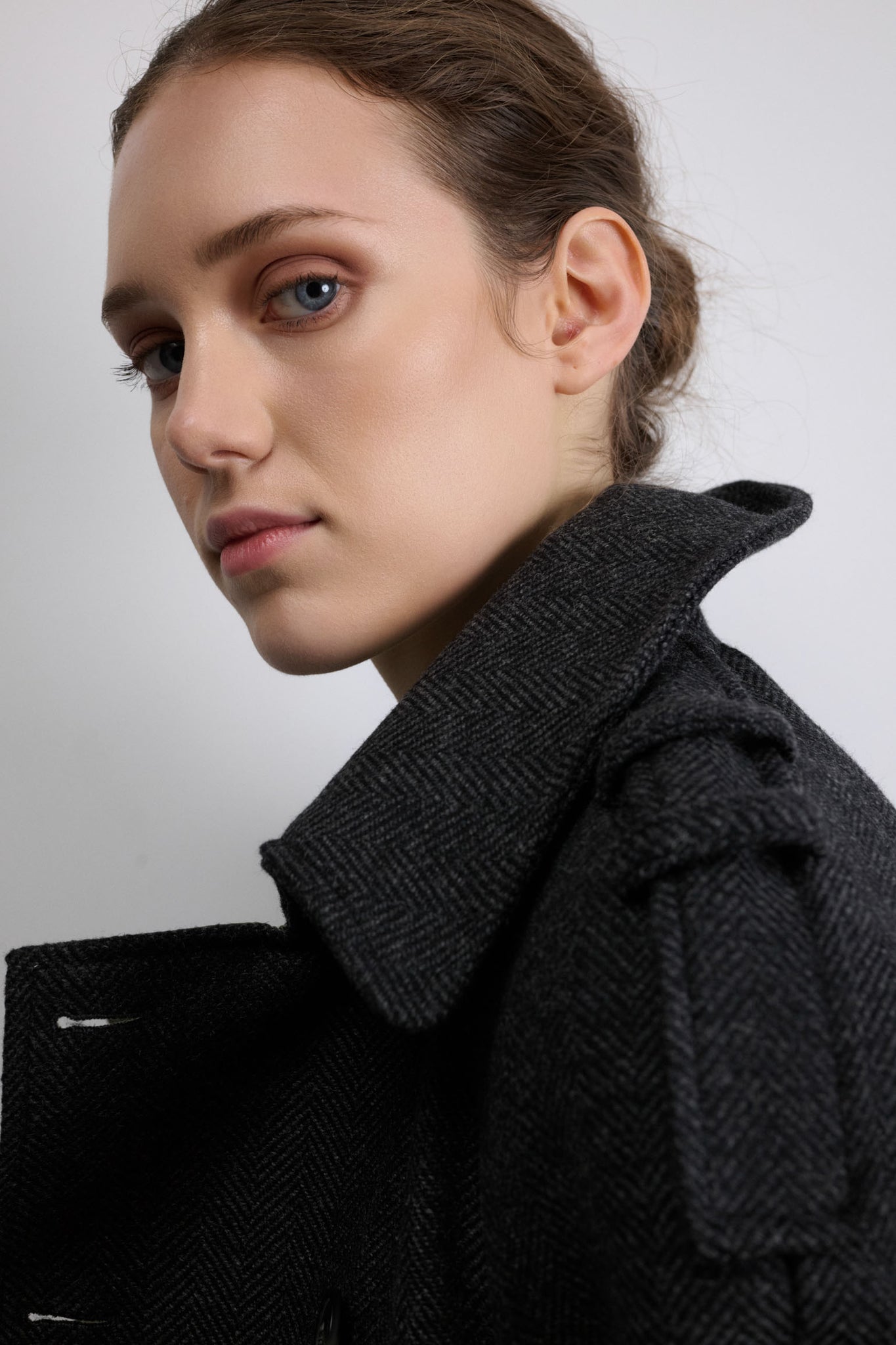 ABRIGO OSLO ESPIGA GRIS