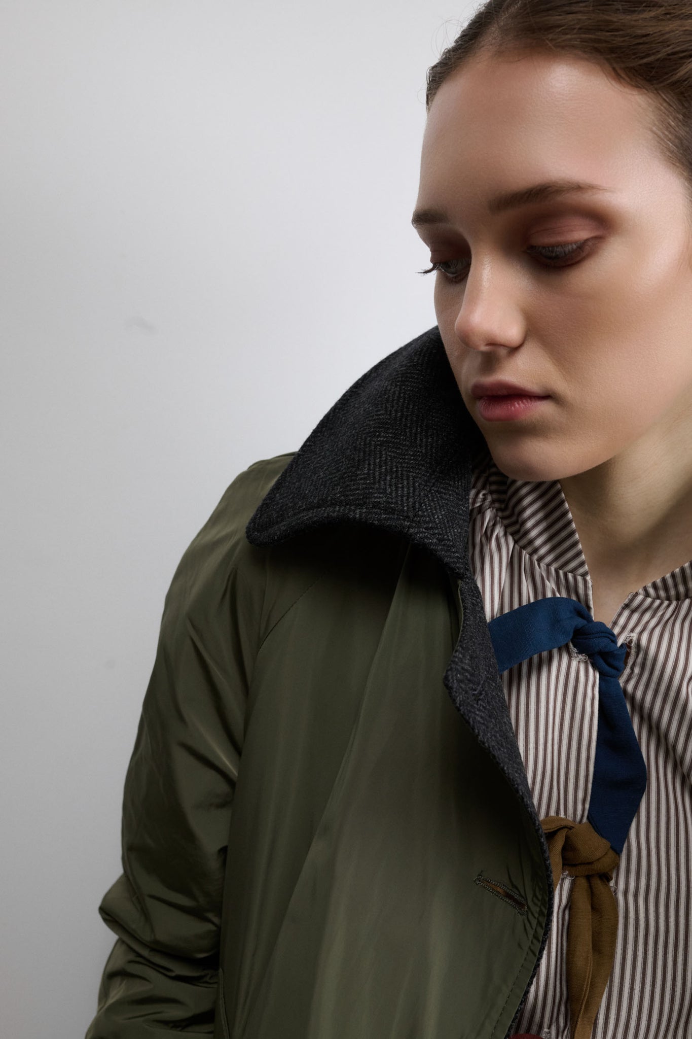 ABRIGO OSLO ESPIGA GRIS