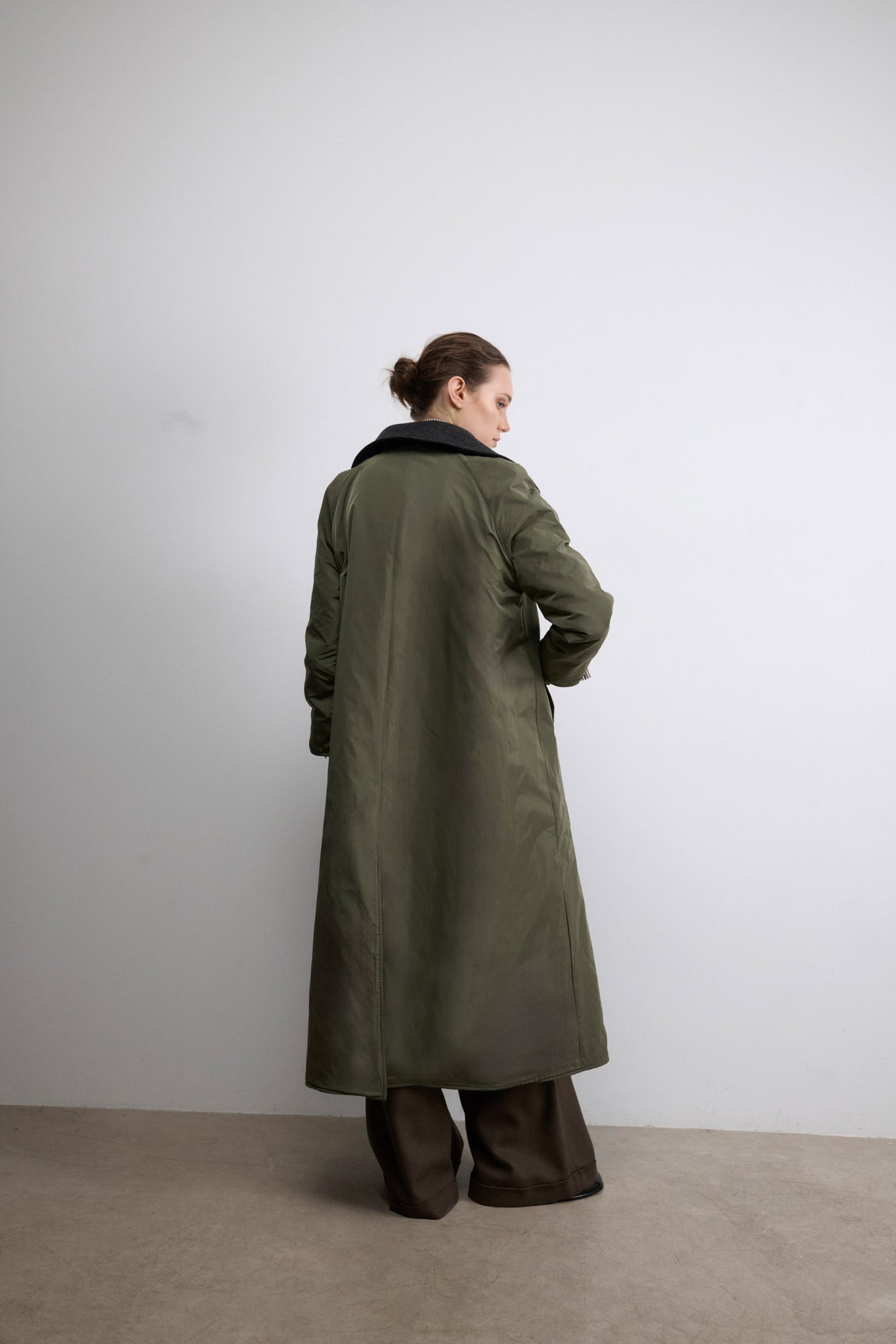 ABRIGO OSLO ESPIGA GRIS