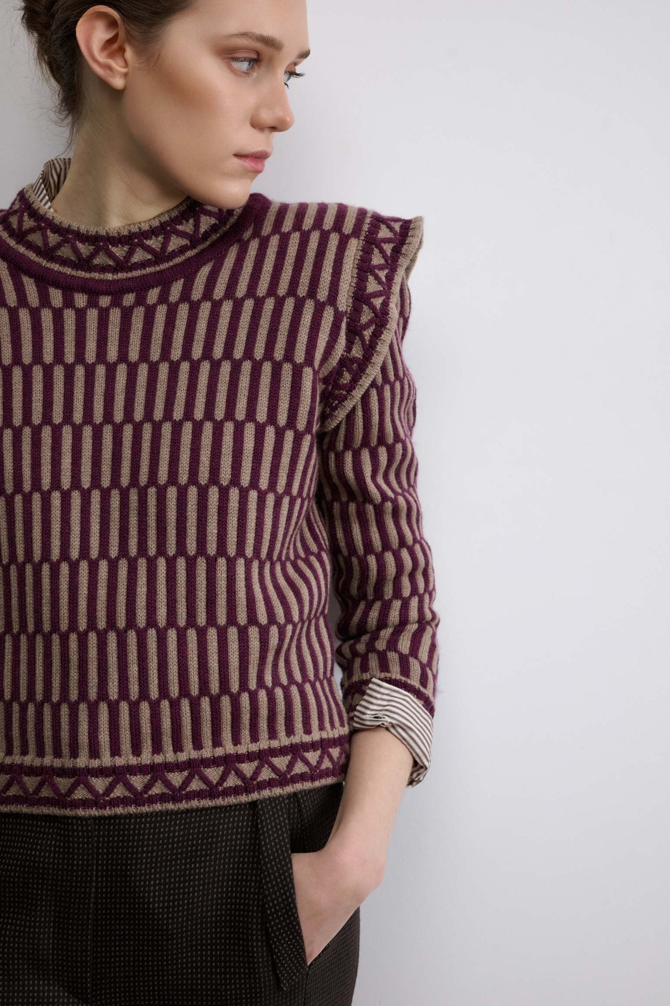 JERSEY LUPO BERENJENA