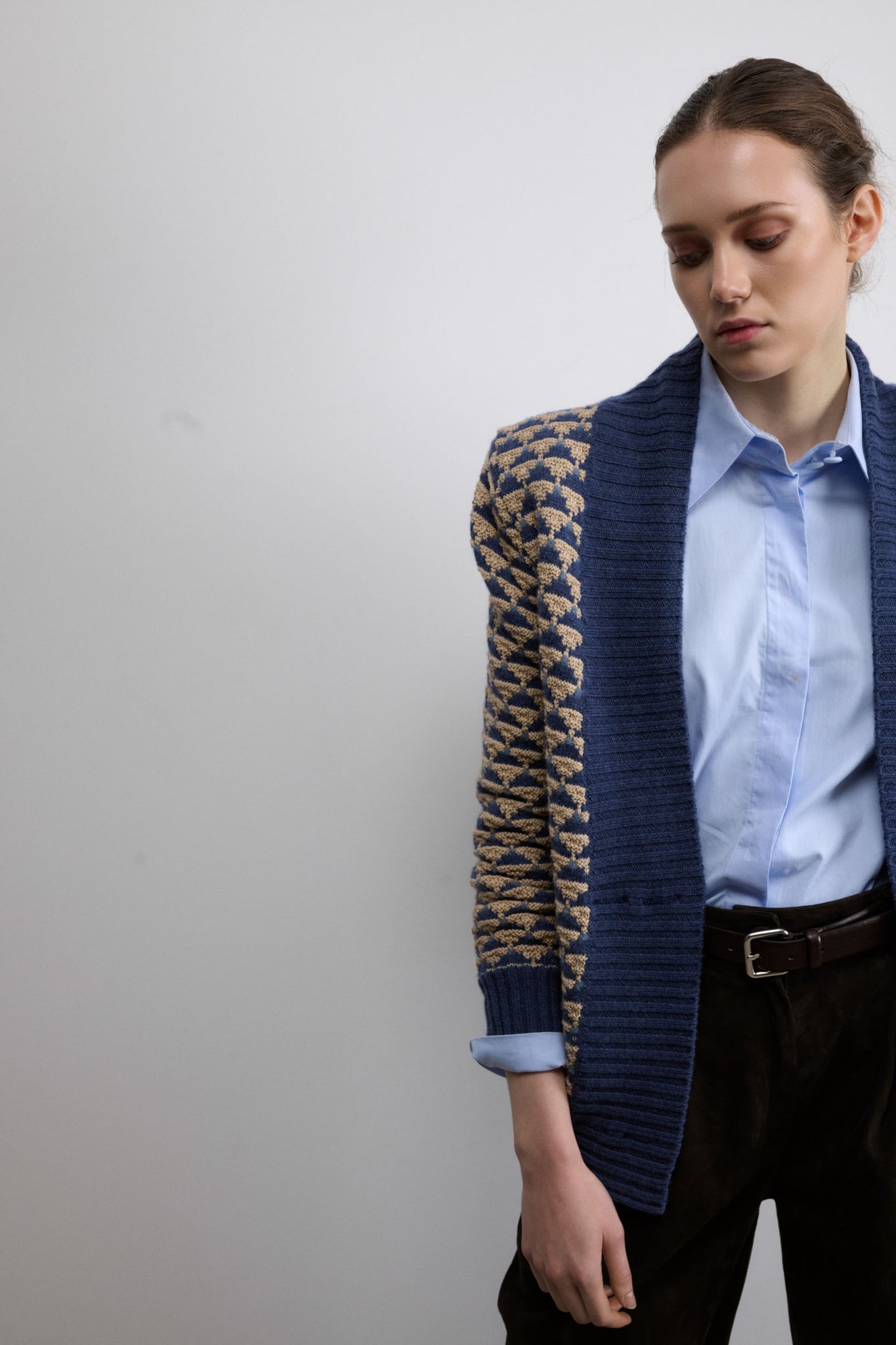 CHAQUETA VINT AZULES