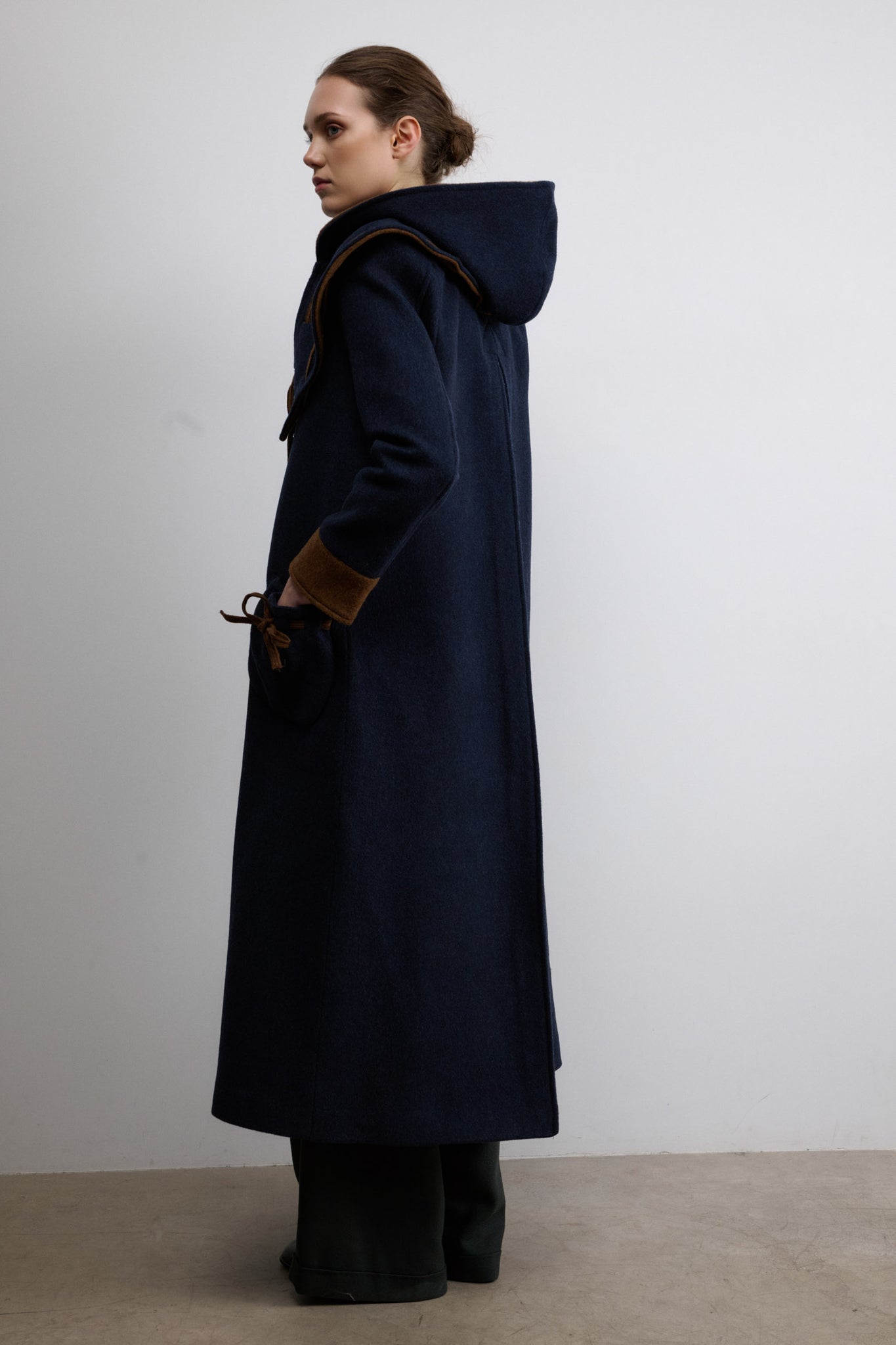 ABRIGO MOSCÚ AZUL MARINO