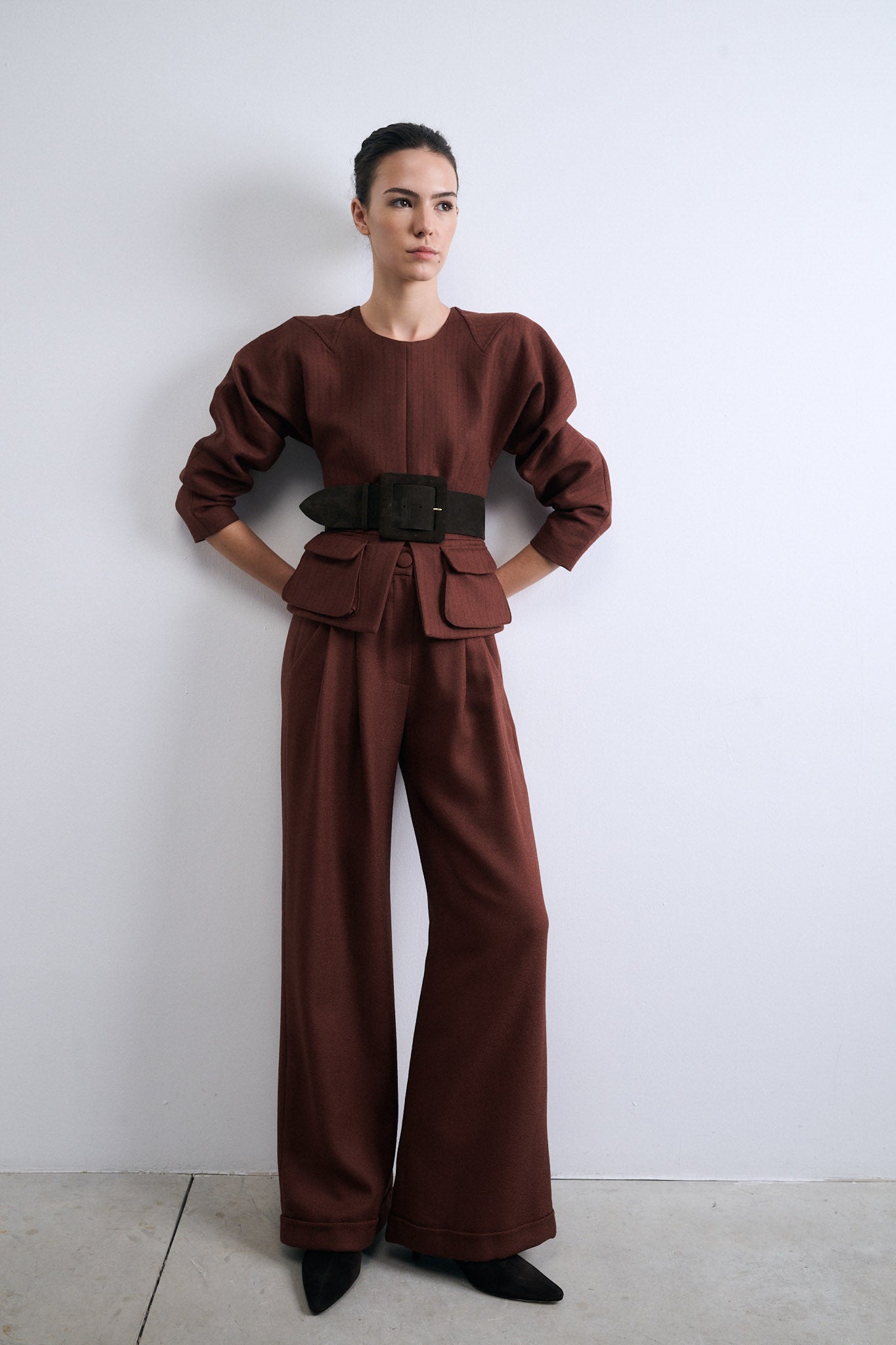 TOP FONDO CALDERO RAYA GRANATE