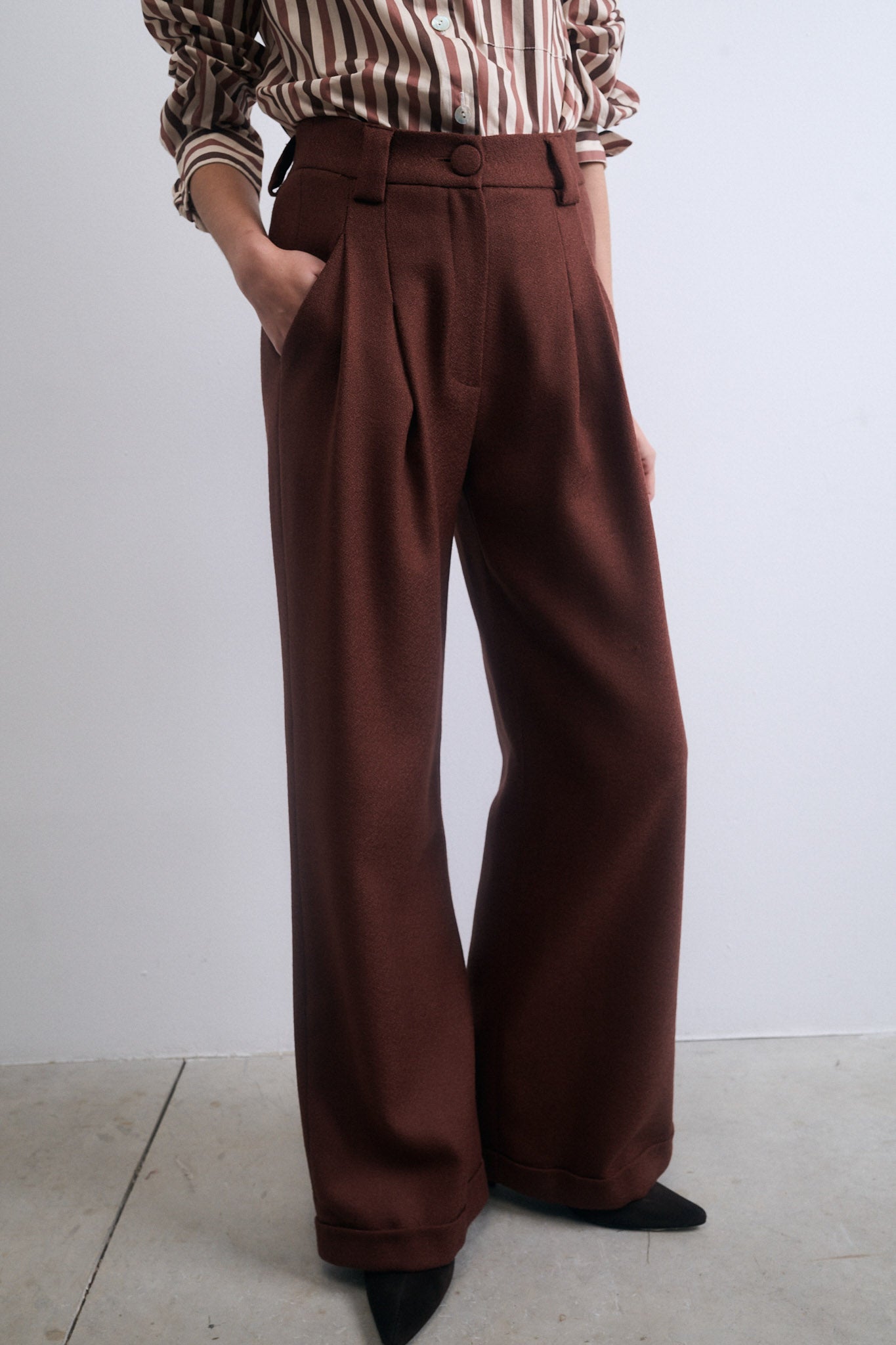 PANTALÓN PUENTE ARCILLA