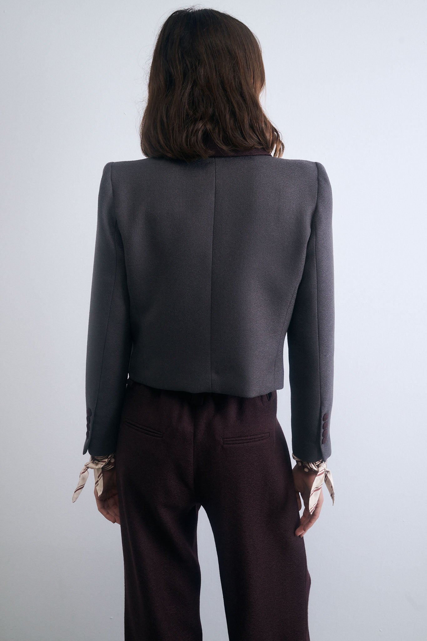 CHAQUETA TORERA NUBE PIEDRA