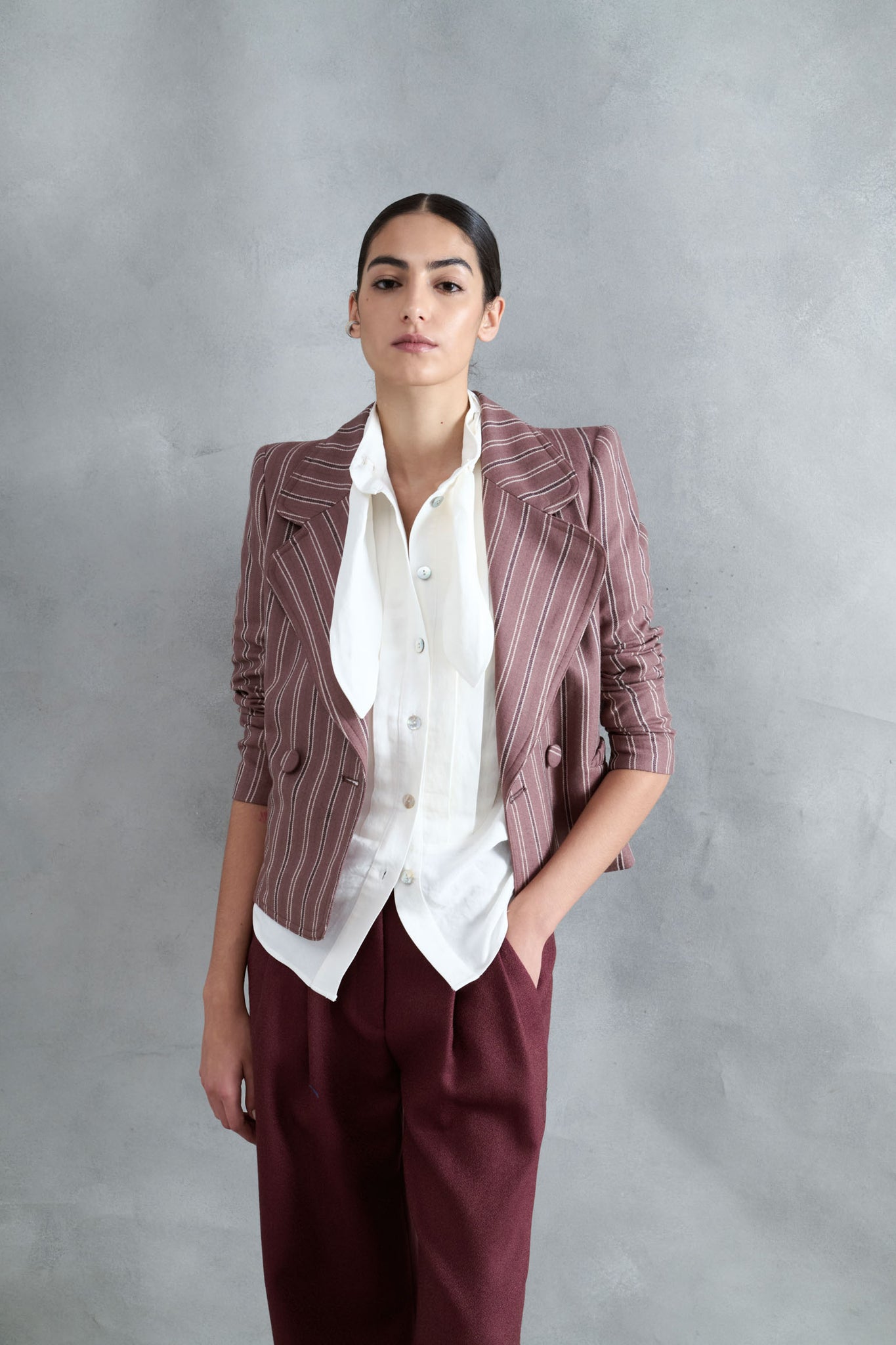 BLUSA LOMA RÚSTICA CRUDA