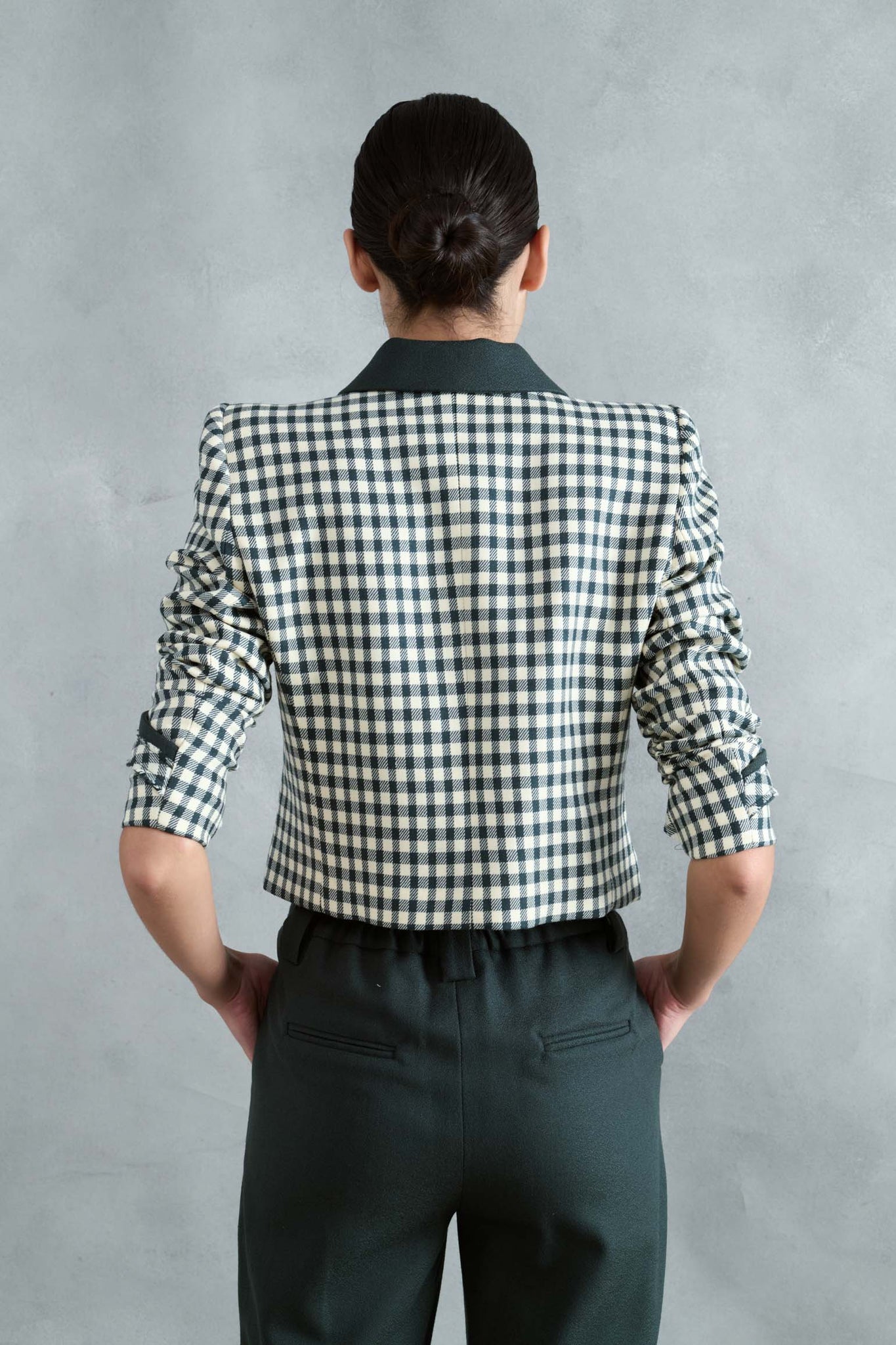 CHAQUETA TORERA HIELO VICHY BOTELLA