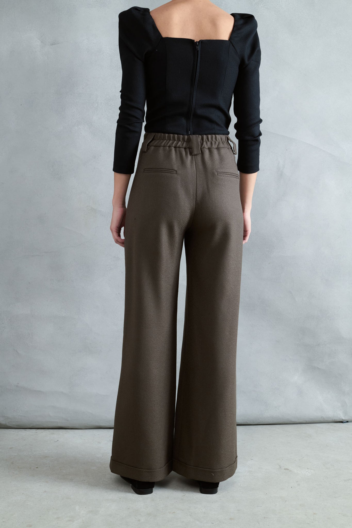 PANTALÓN BACHE TOPO