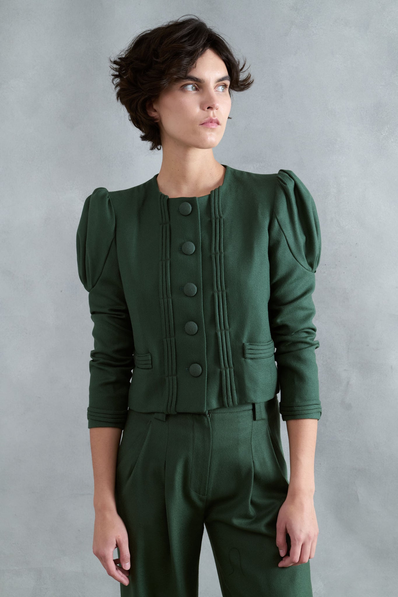 CHAQUETA FUEGO VERDE