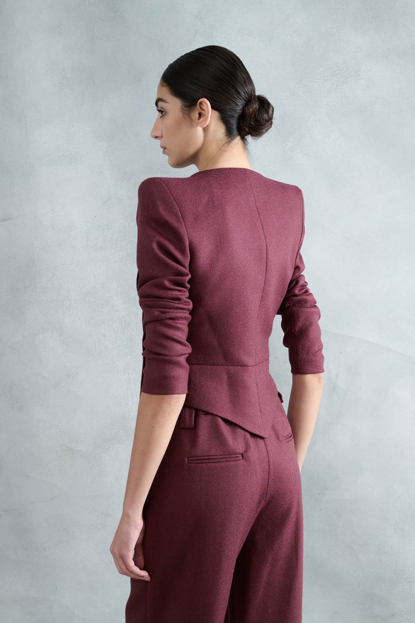 TOP TELKA ROSA GUINDA