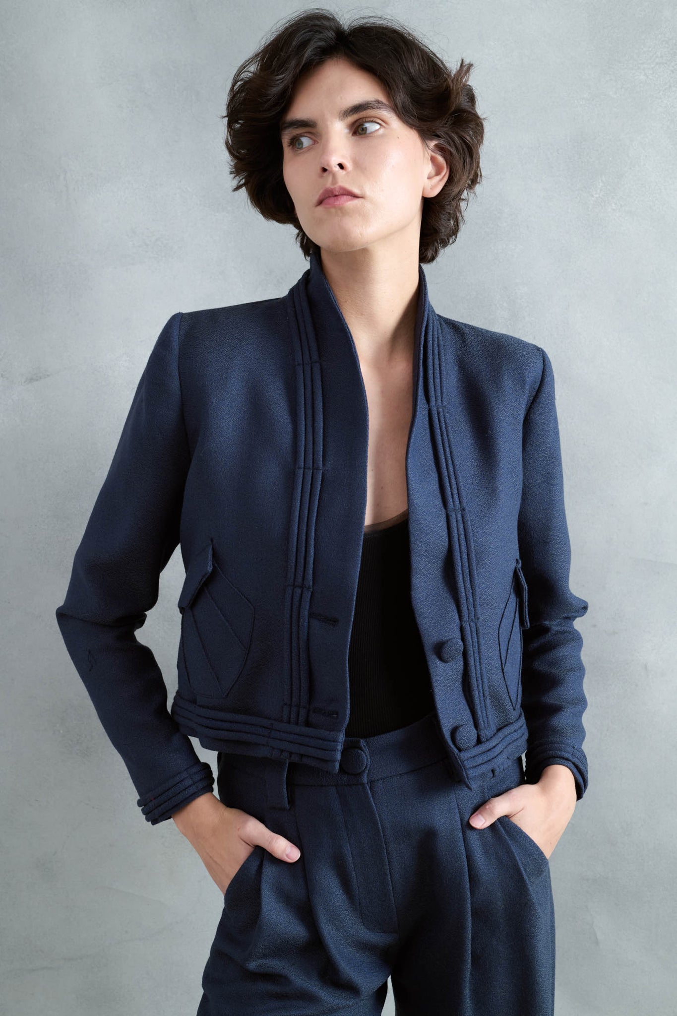 CHAQUETA BRUMA PETRÓLEO