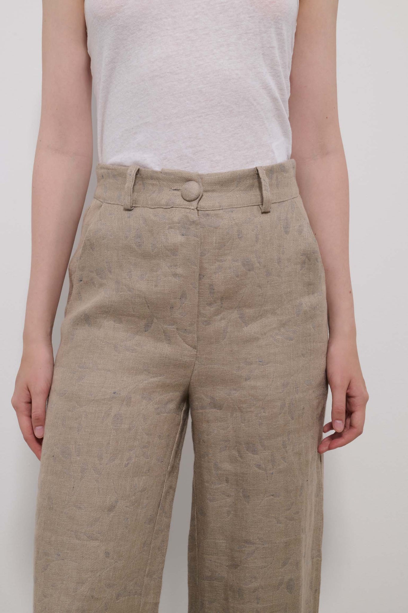 PANTALÓN VIENTO PÁJAROS GRISES