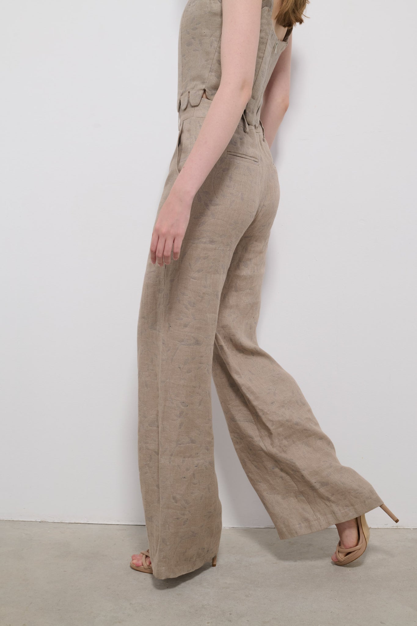 PANTALÓN VIENTO PÁJAROS GRISES