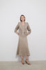 GREY BIRDS SHADOW SKIRT