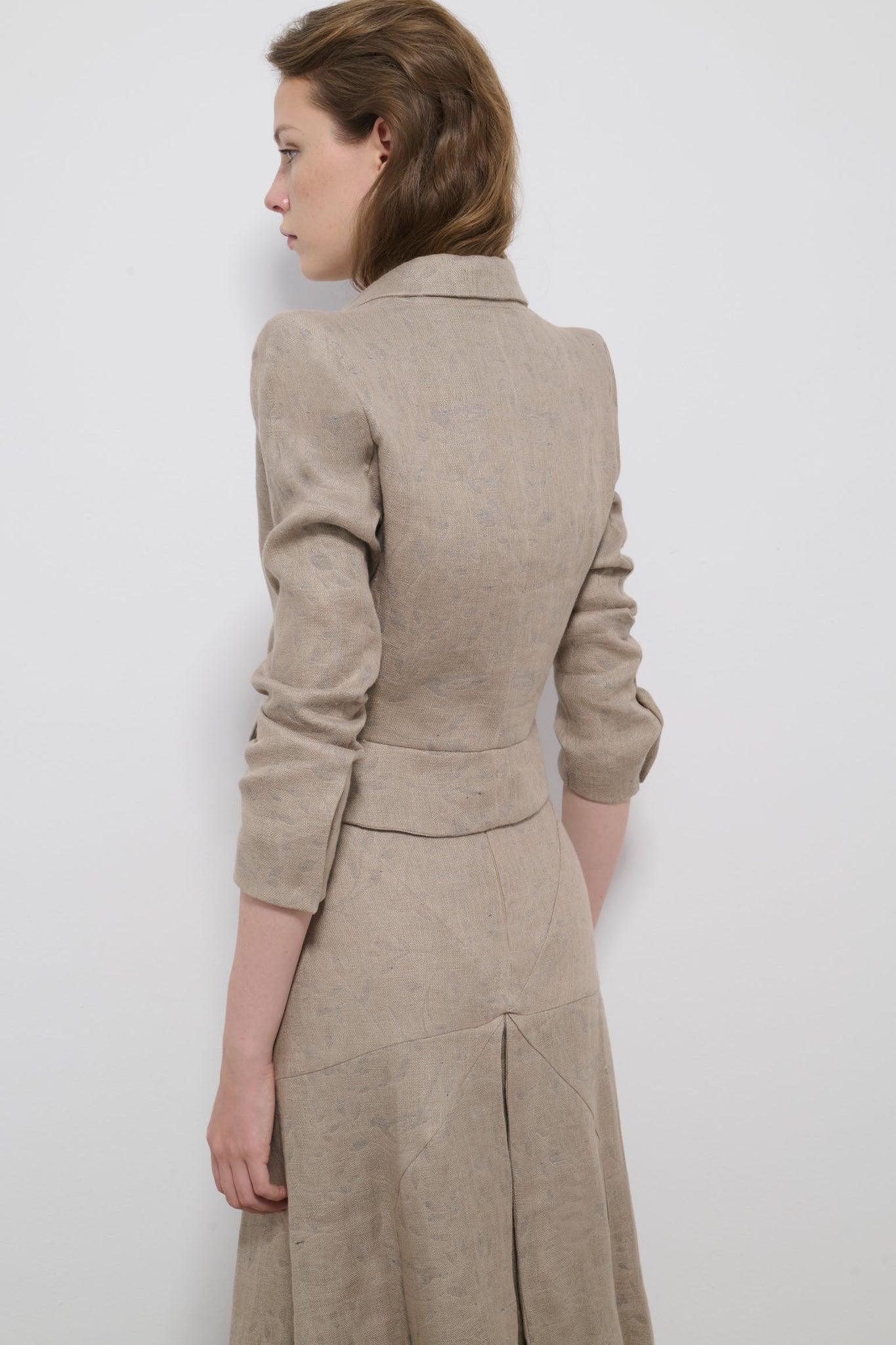 CHAQUETA TORERA RASTRO PÁJAROS GRISES