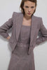 RASTRO TORERO JACKET WITH BLUE AND POWDER PINK STRIPES