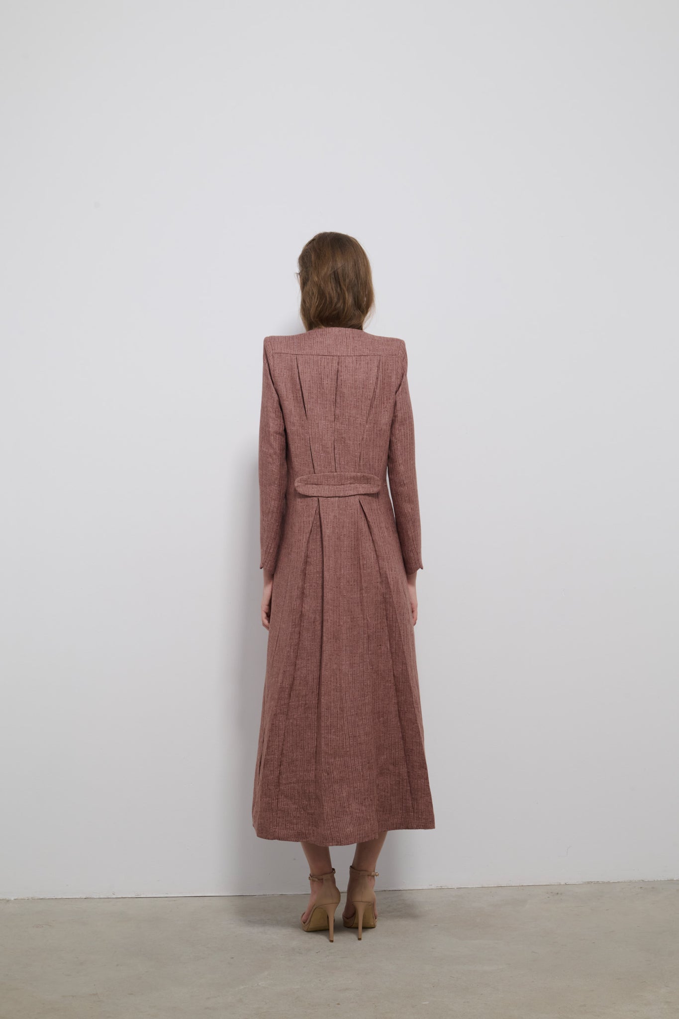 ROUGH PINK STRIPED JACKET