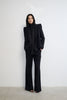 MENERBES BLACK CREPE JACKET