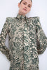 BLUSA NICOLA  PRINT VERDE SATÉN