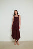 VESTIDO CRESTET GRANATE