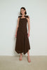 VESTIDO CRESTET CHOCOLATE