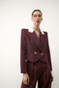 CHAQUETA TORERA SEILLANS BERENJENA