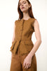 TOP LACOSTE COBRE