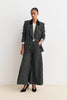 BLAZER SECEDA RAYURE ETHNIQUE NOIRE