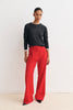 PANTALON GIAU UNI ROUGE
