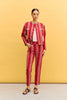 PANTALÓN FIORELLA RAYA ROJA