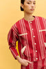 CHAQUETA PIENZZA RAYA ROJA