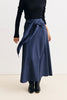 JUPE CIVETTA UNIE BLEUE