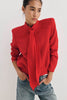 BLOUSON VALL LISSE ROUGE